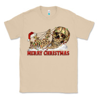Mushroom Merry christmas skeleton Classic Tee - RanaPortraitStore