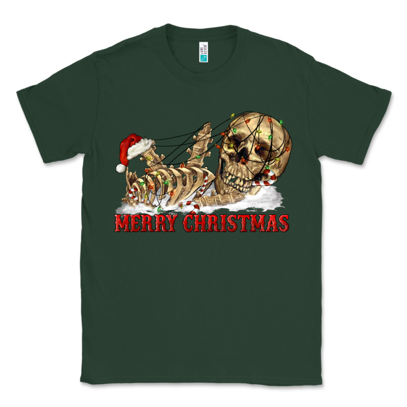 Merry Christmas Skeleton Classic Tee by RanaPortraitStore | Teevron