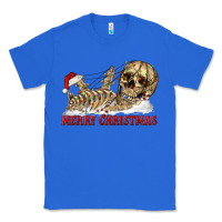 True Royal Merry christmas skeleton Classic Tee - RanaPortraitStore