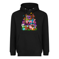 Black Easter gnomies truck Easter Day Heavyweight Hoodie - Neo Western