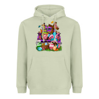 Matcha Easter gnomies truck Easter Day Heavyweight Hoodie - Neo Western