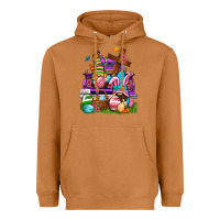 Meerkat Easter gnomies truck Easter Day Heavyweight Hoodie - Neo Western