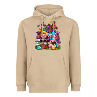 Mushroom Easter gnomies truck Easter Day Heavyweight Hoodie - Neo Western