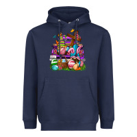 Navy Easter gnomies truck Easter Day Heavyweight Hoodie - Neo Western