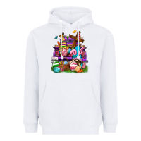 White Easter gnomies truck Easter Day Heavyweight Hoodie - Neo Western