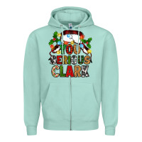 Seafoam you serious clark Zipper Hoodie - Zillion Design Studio