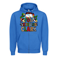 True Royal you serious clark Zipper Hoodie - Zillion Design Studio