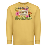 Antique Gold made to worship Premium Sweatshirt - JahusDesignShop