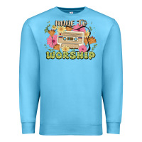 Ocean Blue made to worship Premium Sweatshirt - JahusDesignShop