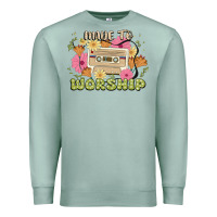Seafoam made to worship Premium Sweatshirt - JahusDesignShop