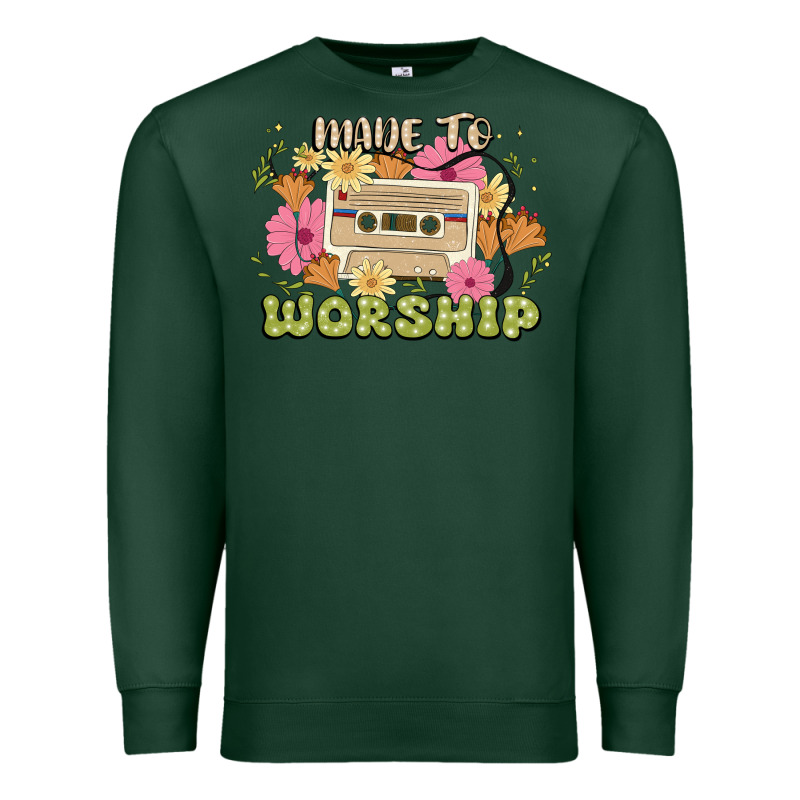 Made To Worship Premium Sweatshirt by JahusDesignShop | Teevron