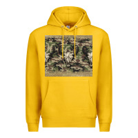 Lemon camouflage bull skull Premium Hoodie - Jasminsmagicworld