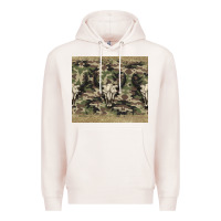 Pale Pink camouflage bull skull Premium Hoodie - Jasminsmagicworld