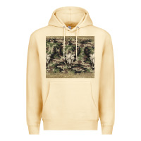 Pina Colada camouflage bull skull Premium Hoodie - Jasminsmagicworld