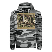Slate Camo camouflage bull skull Premium Hoodie - Jasminsmagicworld