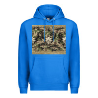 True Royal camouflage bull skull Premium Hoodie - Jasminsmagicworld