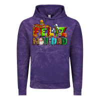 Cloud Purple feliz navidad sombrero Vintage Hoodie - AdoDesignShop