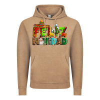 Vintage Coffee feliz navidad sombrero Vintage Hoodie - AdoDesignShop