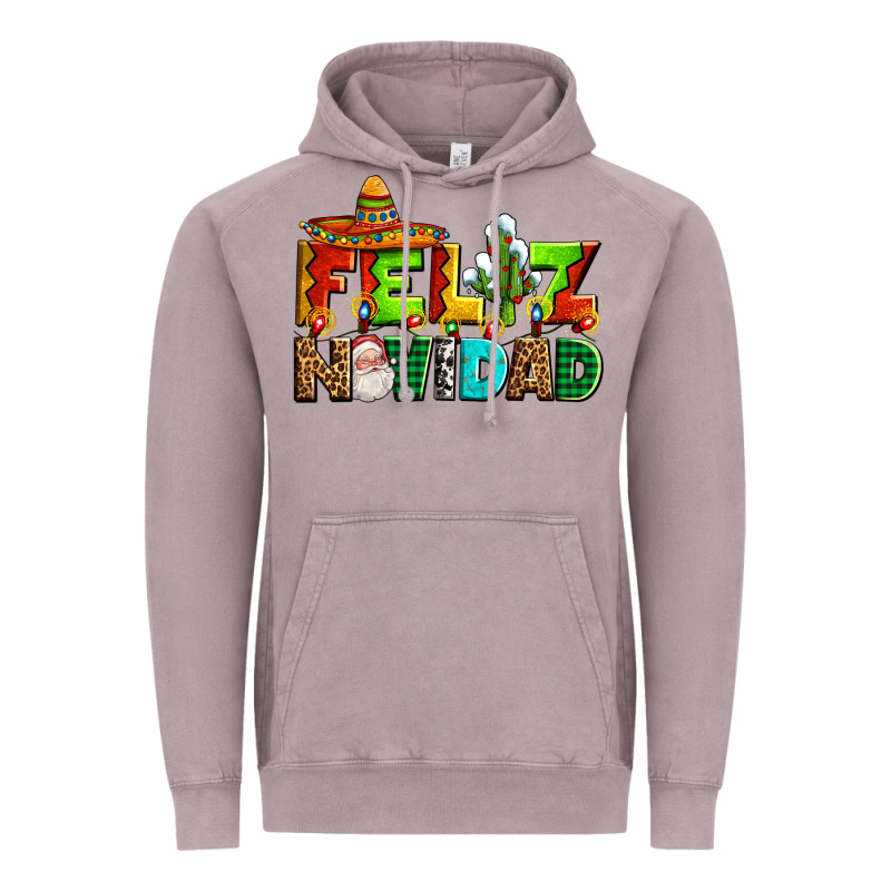 Feliz Navidad Sombrero Vintage Hoodie by AdoDesignShop | Teevron