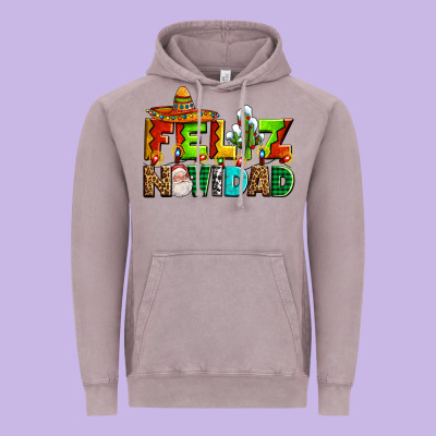 Feliz Navidad Sombrero Vintage Hoodie Designed By Adodesignshop