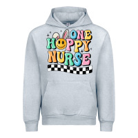 Heather Grey one happy nurse Urban Hoodie - MaliasSmallBusiness