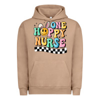 Pigment Burro one happy nurse Urban Hoodie - MaliasSmallBusiness