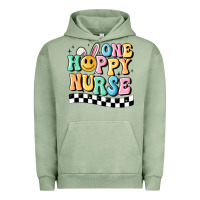 Pigment Oil Green one happy nurse Urban Hoodie - MaliasSmallBusiness