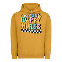 Pigment Peanut Butter one happy nurse Urban Hoodie - MaliasSmallBusiness
