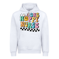 White one happy nurse Urban Hoodie - MaliasSmallBusiness