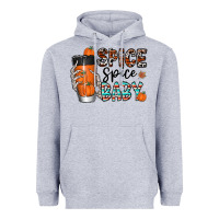 Heather Grey spice spice baby Heavyweight Hoodie - CowhideDigitalArt