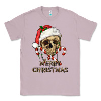 Lilac merry christmas skull Classic Tee - RanaPortraitStore