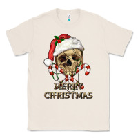 Natural merry christmas skull Classic Tee - RanaPortraitStore