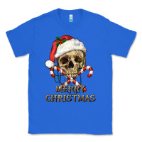 True Royal merry christmas skull Classic Tee - RanaPortraitStore