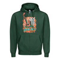 Sports Green retro freedom rocks billie wilder Zipper Hoodie - texasbilliewilder