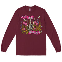 Burgundy have the day you deserve Long Sleeve Tee - MaliasSmallBusiness