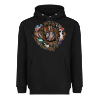 Black autism awareness baseball Heavyweight Hoodie - SublimationCraftShop