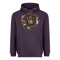 Plum autism awareness baseball Heavyweight Hoodie - SublimationCraftShop