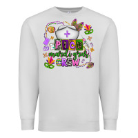 Dove Grey picu mardi gras crew Premium Sweatshirt - AdoDesignShop