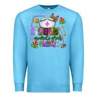 Ocean Blue picu mardi gras crew Premium Sweatshirt - AdoDesignShop