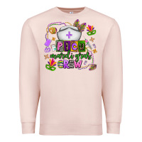 Pale Pink picu mardi gras crew Premium Sweatshirt - AdoDesignShop