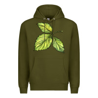 Army Green green leaf Premium Hoodie - BarkalooDesign