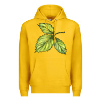 Lemon green leaf Premium Hoodie - BarkalooDesign