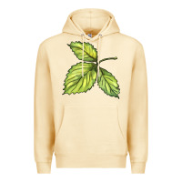 Pina Colada green leaf Premium Hoodie - BarkalooDesign