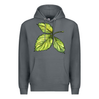Rock green leaf Premium Hoodie - BarkalooDesign