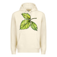 Sandshell green leaf Premium Hoodie - BarkalooDesign