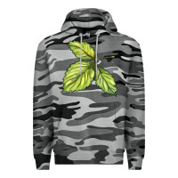Slate Camo green leaf Premium Hoodie - BarkalooDesign
