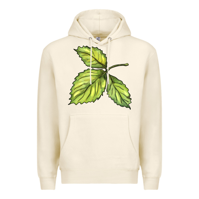 Green Leaf Premium Hoodie by BarkalooDesign | Teevron