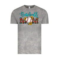 Cloud Rock western leopard serape wooden sunflowers  turquoise glitter mom baseba Vintage Tee - Artiststas