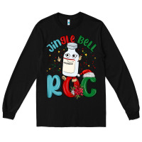 Black jingle bell roc Long Sleeve Tee - MaliasSmallBusiness