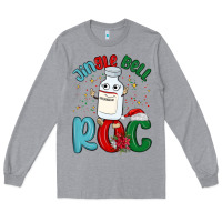 Heather Grey jingle bell roc Long Sleeve Tee - MaliasSmallBusiness